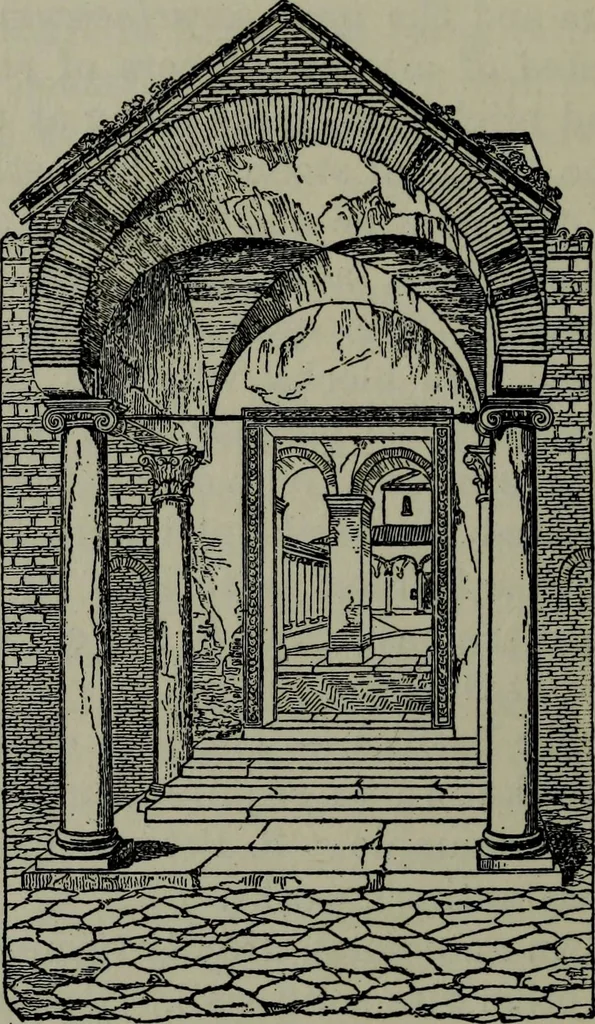An illustration from The monuments of Christian Rome from Constantine to the renaissance, 1908, leaf 169