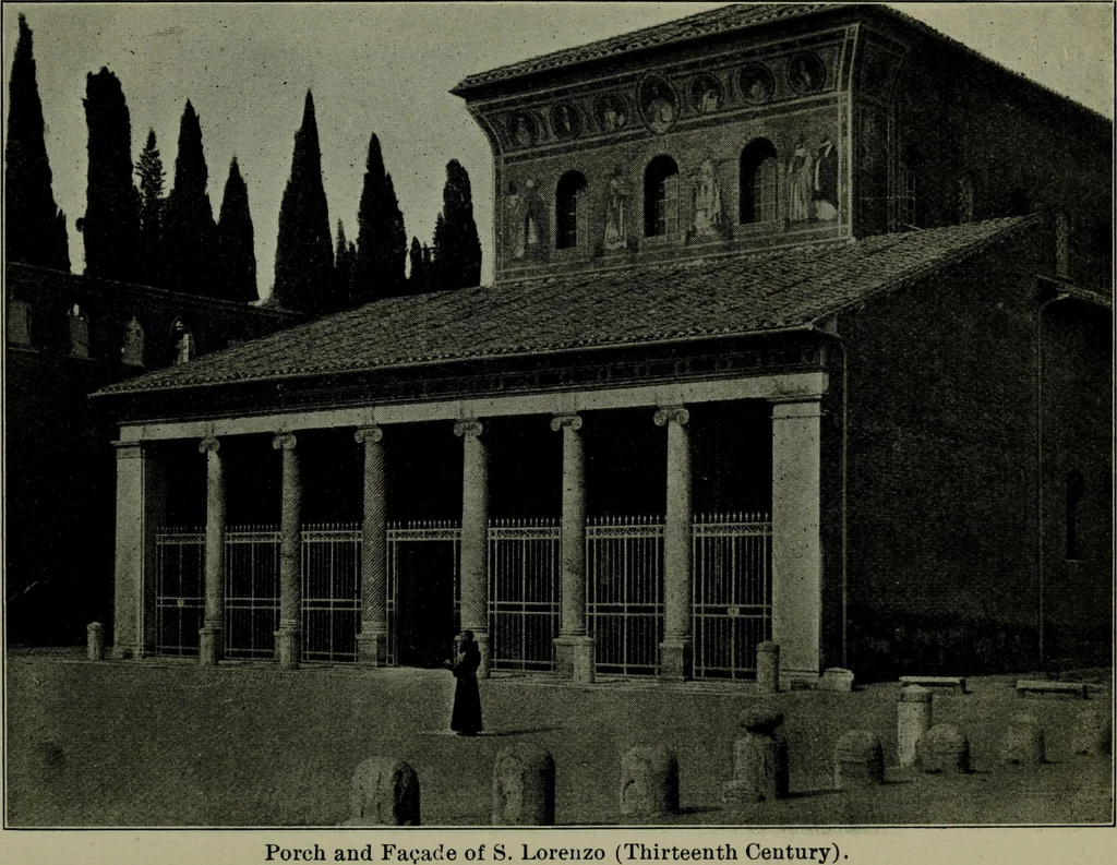 An illustration from The monuments of Christian Rome from Constantine to the renaissance, 1908, leaf 171