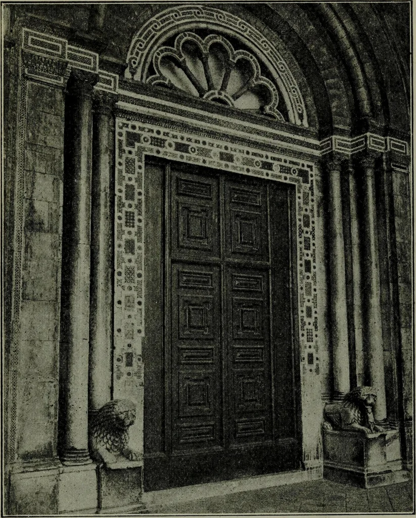 An illustration from The monuments of Christian Rome from Constantine to the renaissance, 1908, leaf 177