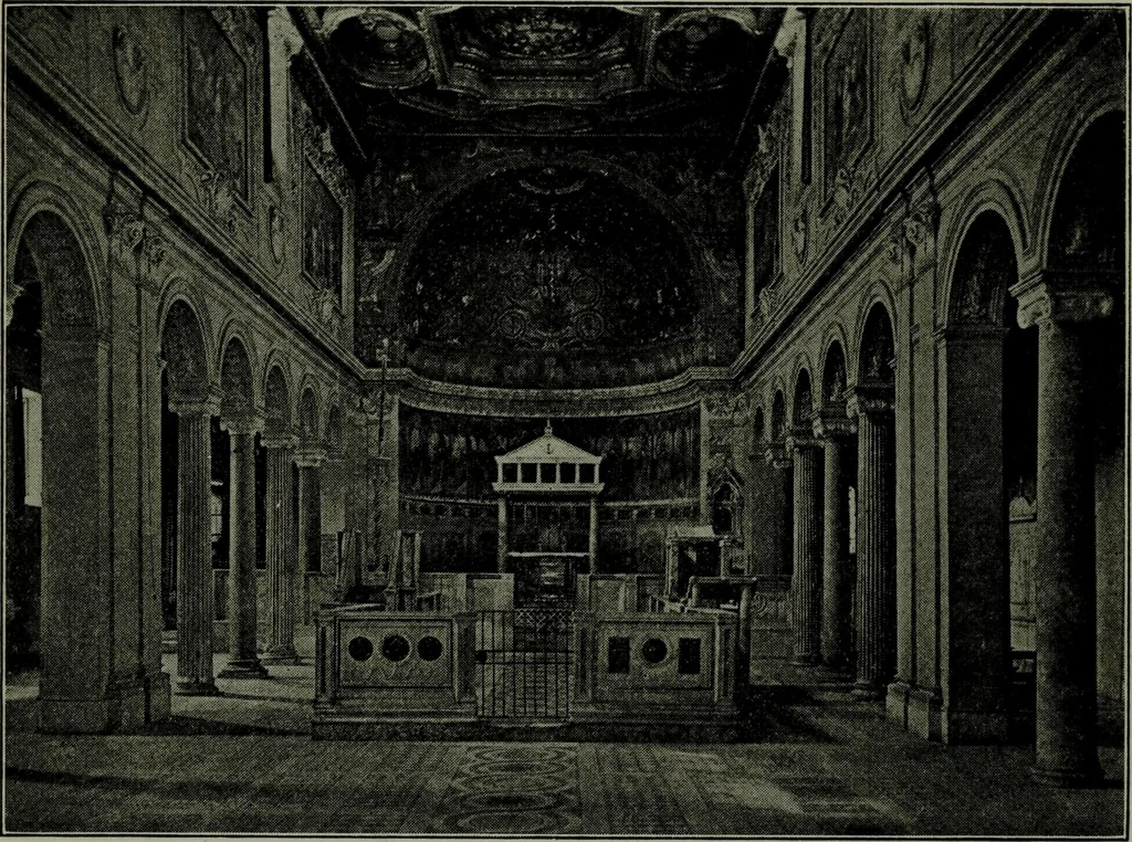 An illustration from The monuments of Christian Rome from Constantine to the renaissance, 1908, leaf 181