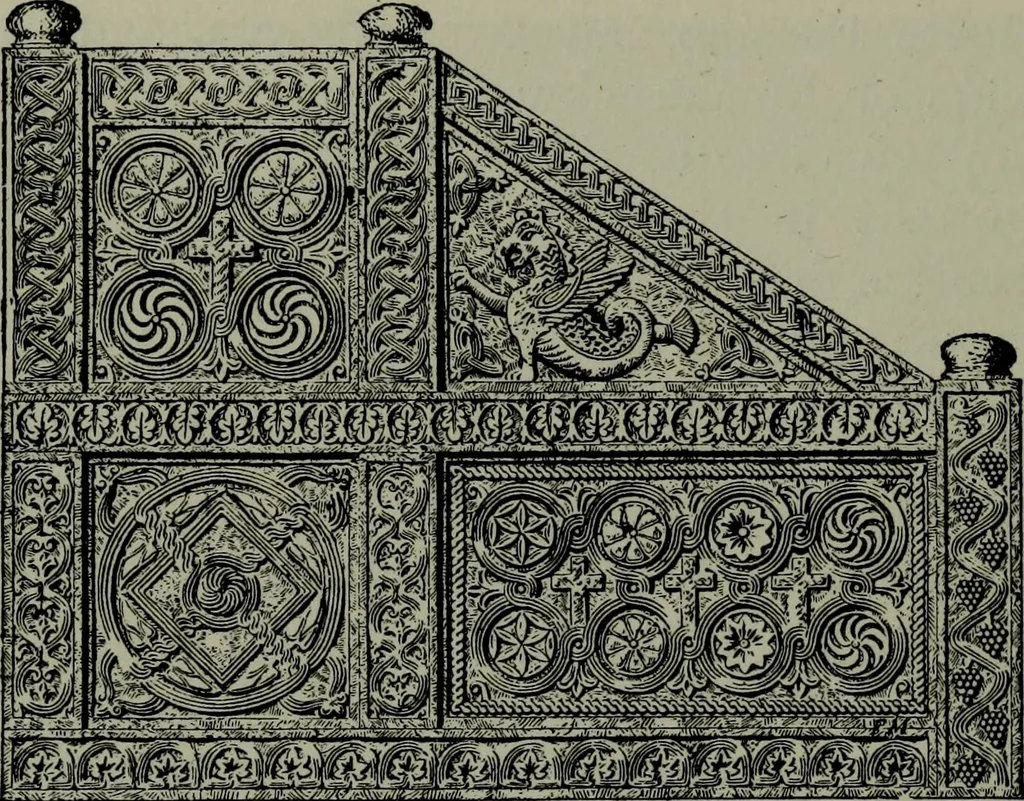 An illustration from The monuments of Christian Rome from Constantine to the renaissance, 1908, leaf 185