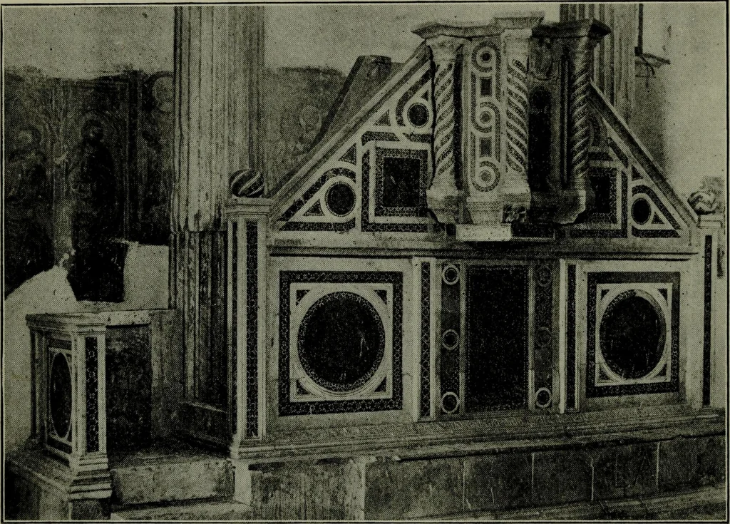 An illustration from The monuments of Christian Rome from Constantine to the renaissance, 1908, leaf 187
