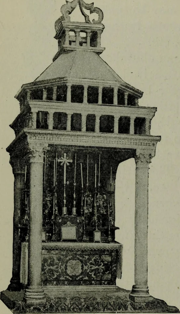 An illustration from The monuments of Christian Rome from Constantine to the renaissance, 1908, leaf 189