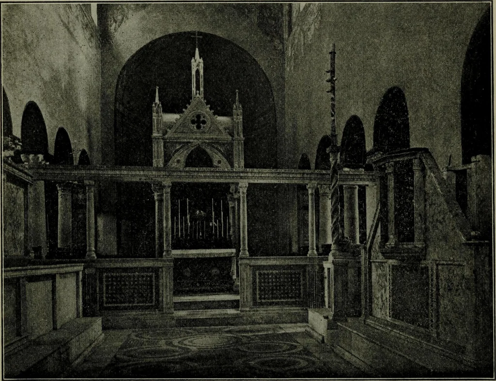 An illustration from The monuments of Christian Rome from Constantine to the renaissance, 1908, leaf 191