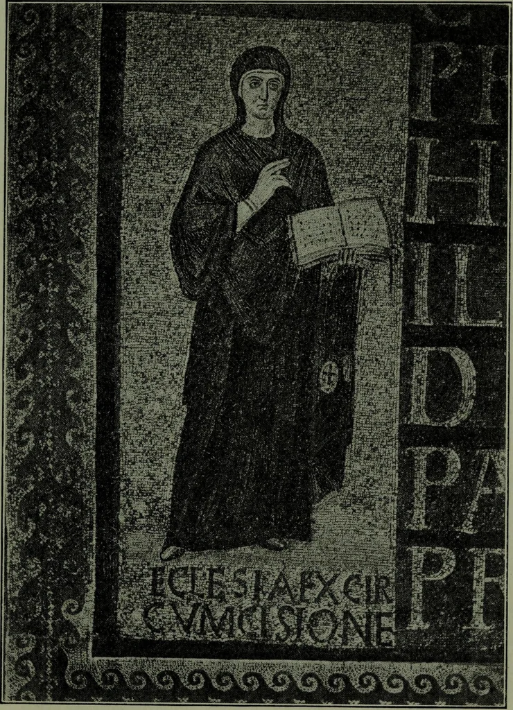 An illustration from The monuments of Christian Rome from Constantine to the renaissance, 1908, leaf 284