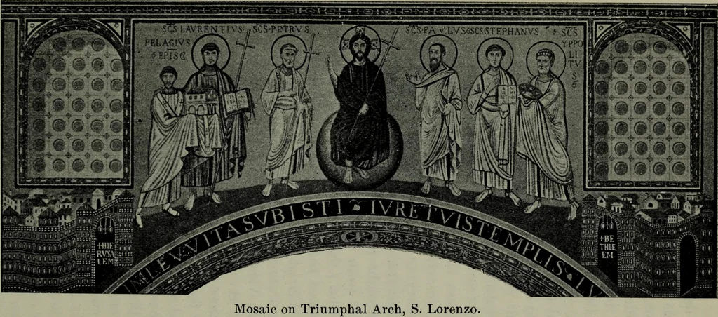 An illustration from The monuments of Christian Rome from Constantine to the renaissance, 1908, leaf 291