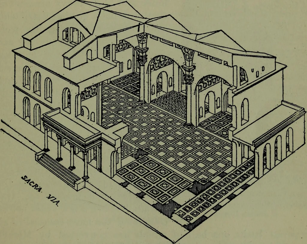 An illustration from The monuments of Christian Rome from Constantine to the renaissance, 1908, leaf 30