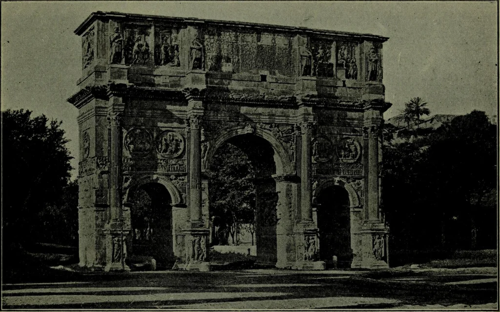 An illustration from The monuments of Christian Rome from Constantine to the renaissance, 1908, leaf 32