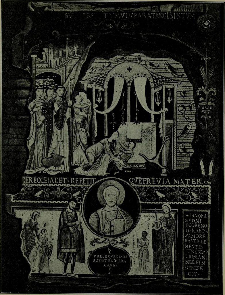 An illustration from The monuments of Christian Rome from Constantine to the renaissance, 1908, leaf 328