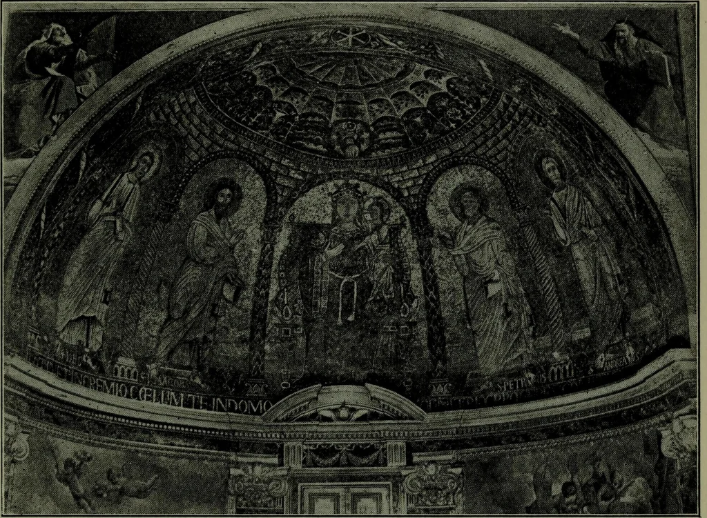 An illustration from The monuments of Christian Rome from Constantine to the renaissance, 1908, leaf 332