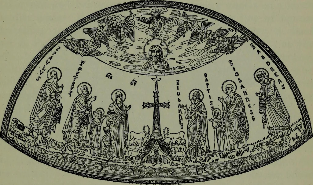 An illustration from The monuments of Christian Rome from Constantine to the renaissance, 1908, leaf 348