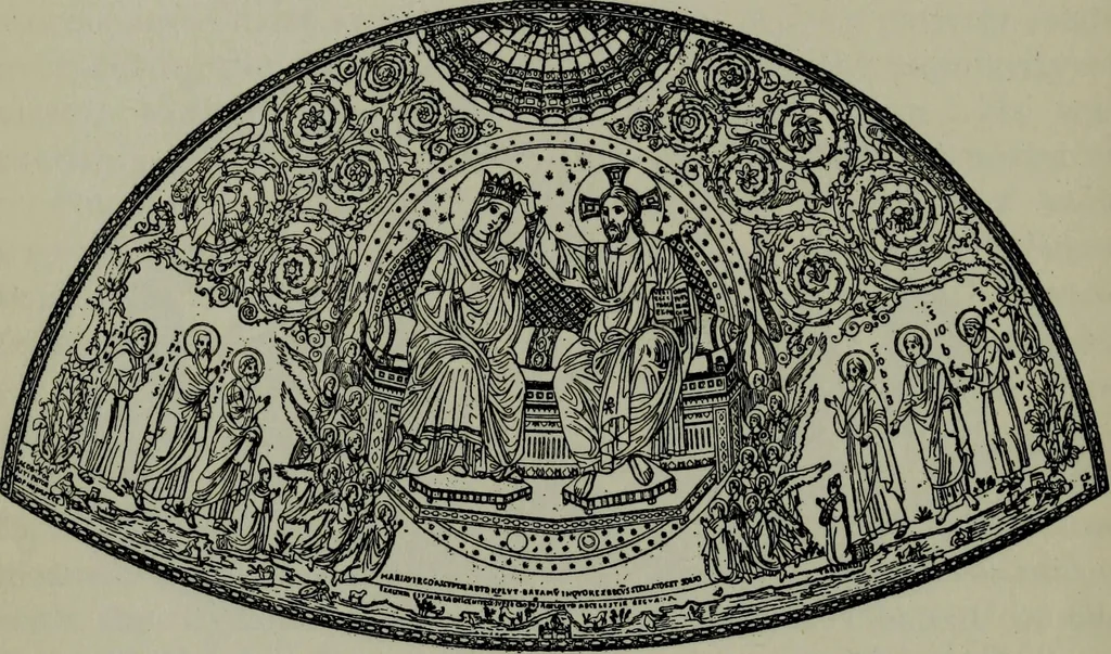 An illustration from The monuments of Christian Rome from Constantine to the renaissance, 1908, leaf 349