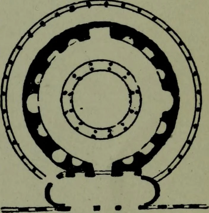 An illustration from The monuments of Christian Rome from Constantine to the renaissance, 1908, leaf 40