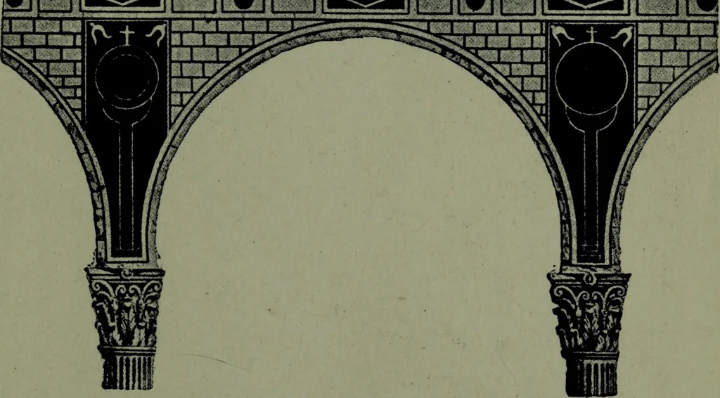 An illustration from The monuments of Christian Rome from Constantine to the renaissance, 1908, leaf 68