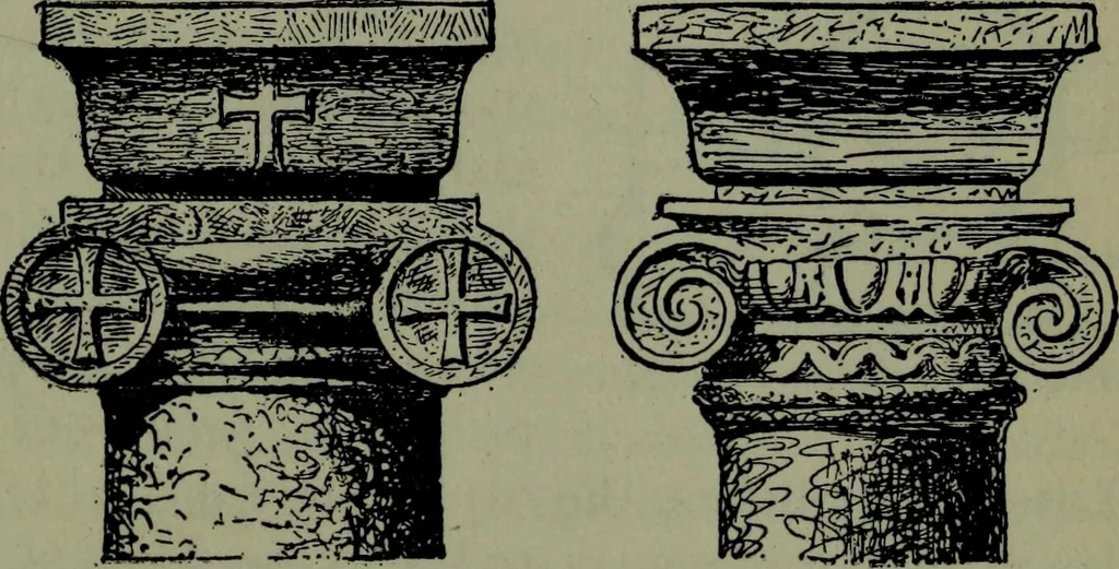An illustration from The monuments of Christian Rome from Constantine to the renaissance, 1908, leaf 74