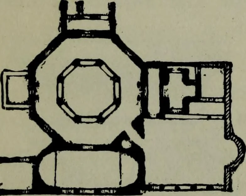 An illustration from The monuments of Christian Rome from Constantine to the renaissance, 1908, leaf 75