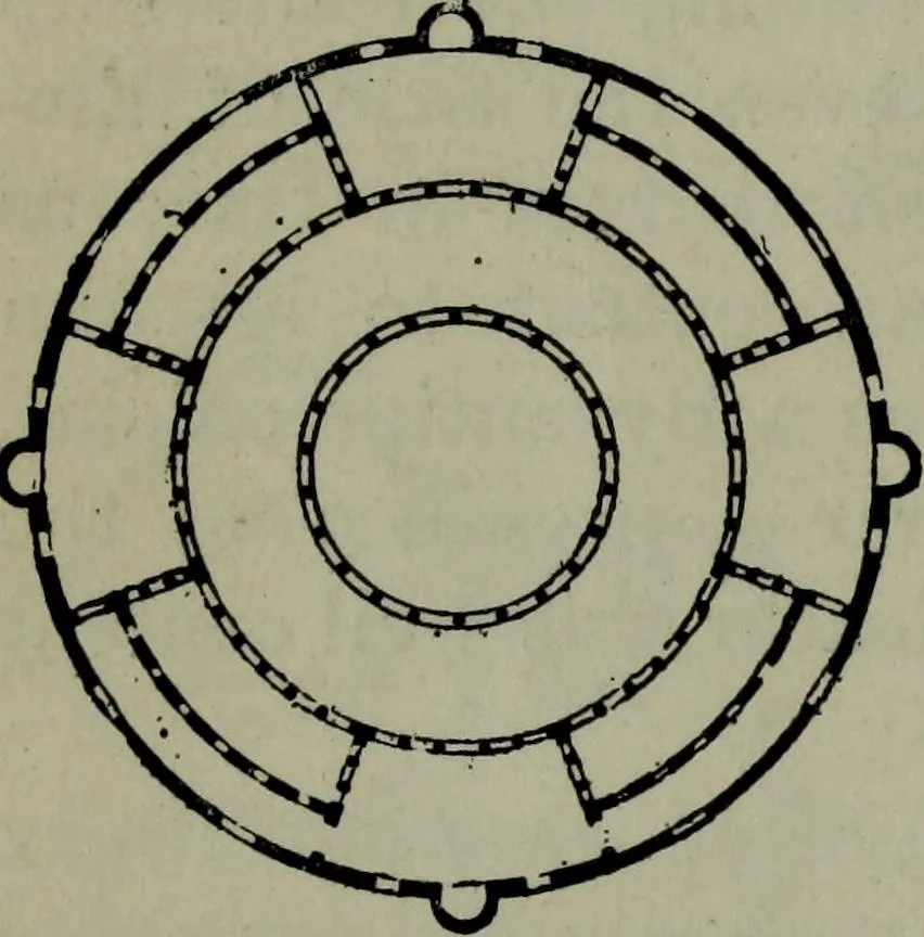 An illustration from The monuments of Christian Rome from Constantine to the renaissance, 1908, leaf 77
