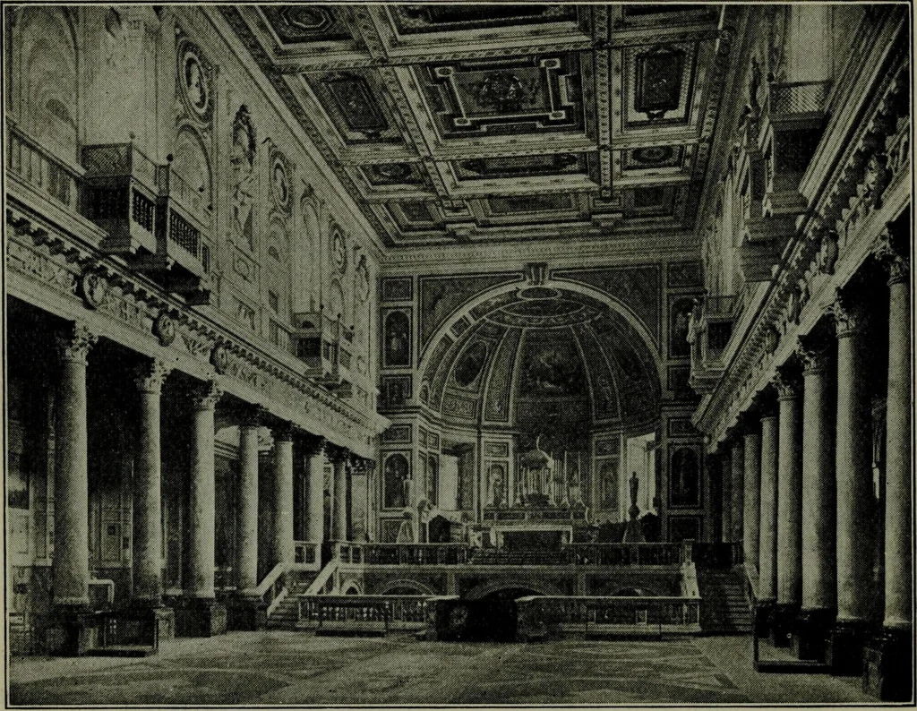 An illustration from The monuments of Christian Rome from Constantine to the renaissance, 1908, leaf 81