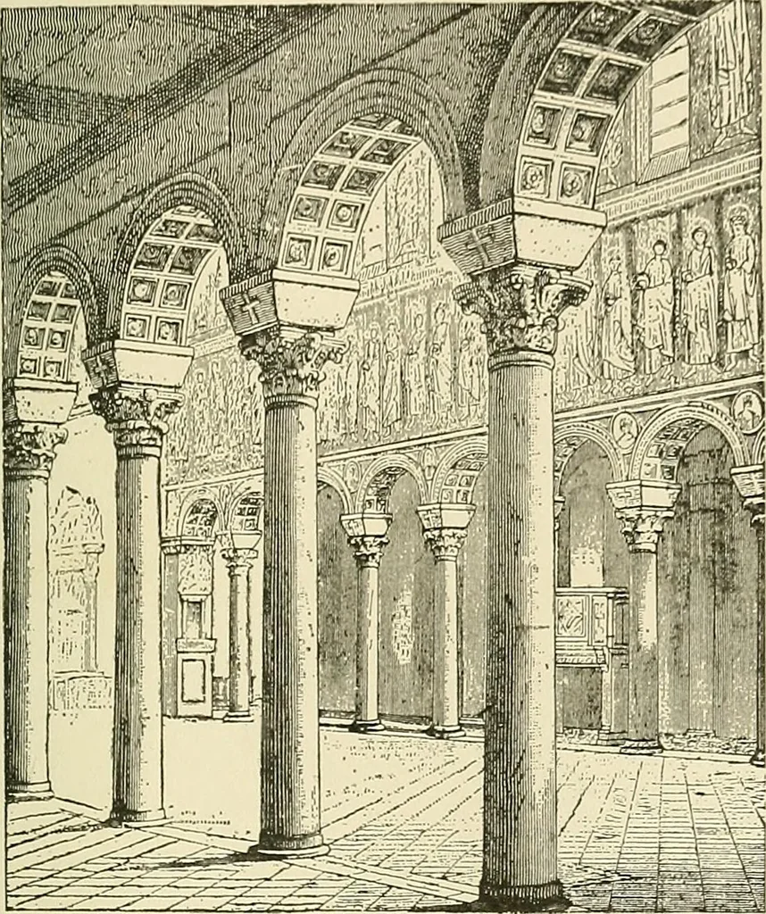 An illustration from Monuments of the early church, 1901, leaf 150