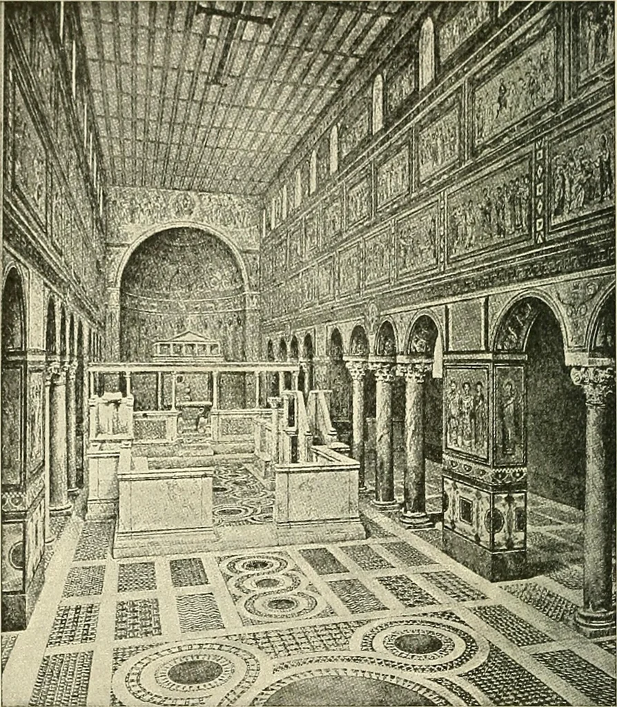 An illustration from Monuments of the early church, 1901, leaf 151