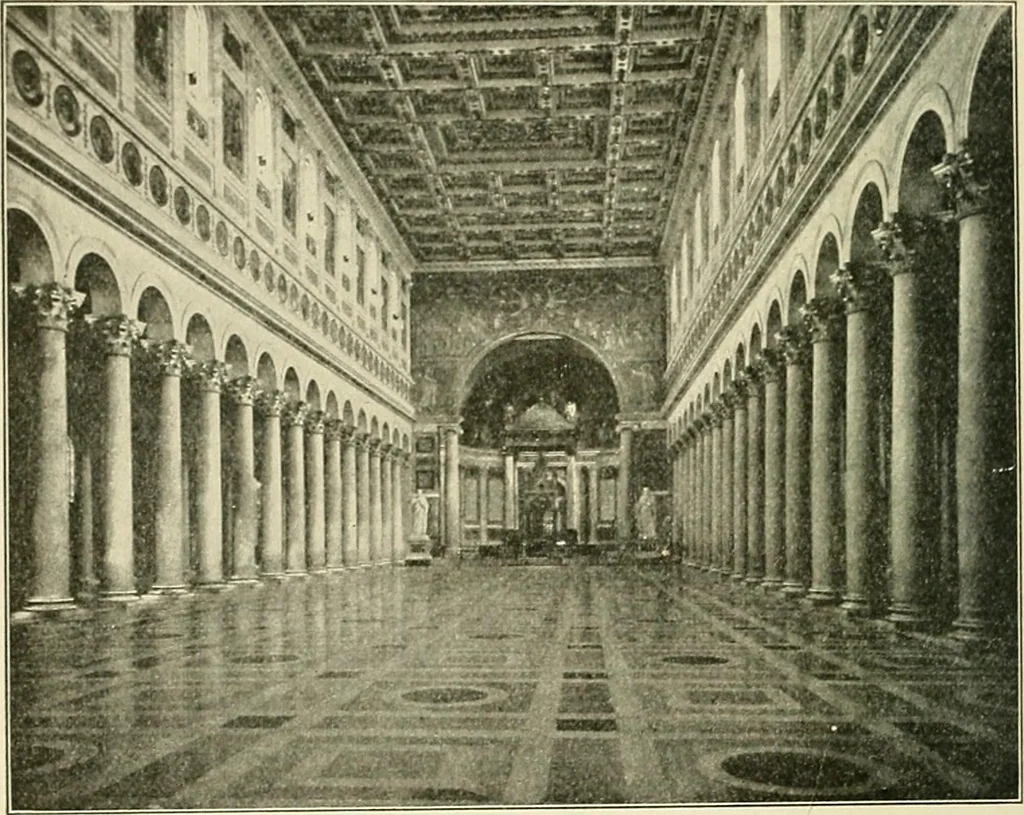 An illustration from Monuments of the early church, 1901, leaf 157
