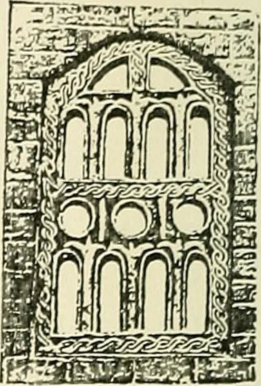 An illustration from Monuments of the early church, 1901, leaf 159
