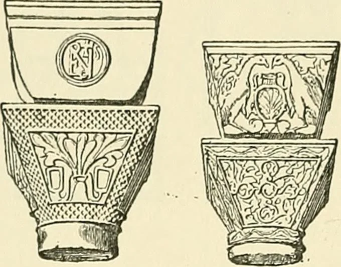 An illustration from Monuments of the early church, 1901, leaf 169