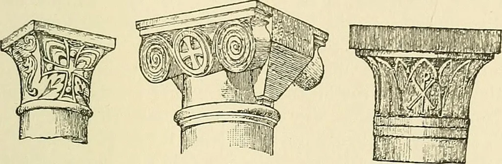 An illustration from Monuments of the early church, 1901, leaf 170