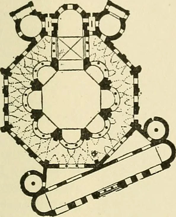 An illustration from Monuments of the early church, 1901, leaf 174