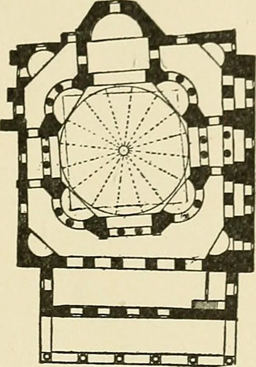 An illustration from Monuments of the early church, 1901, leaf 174