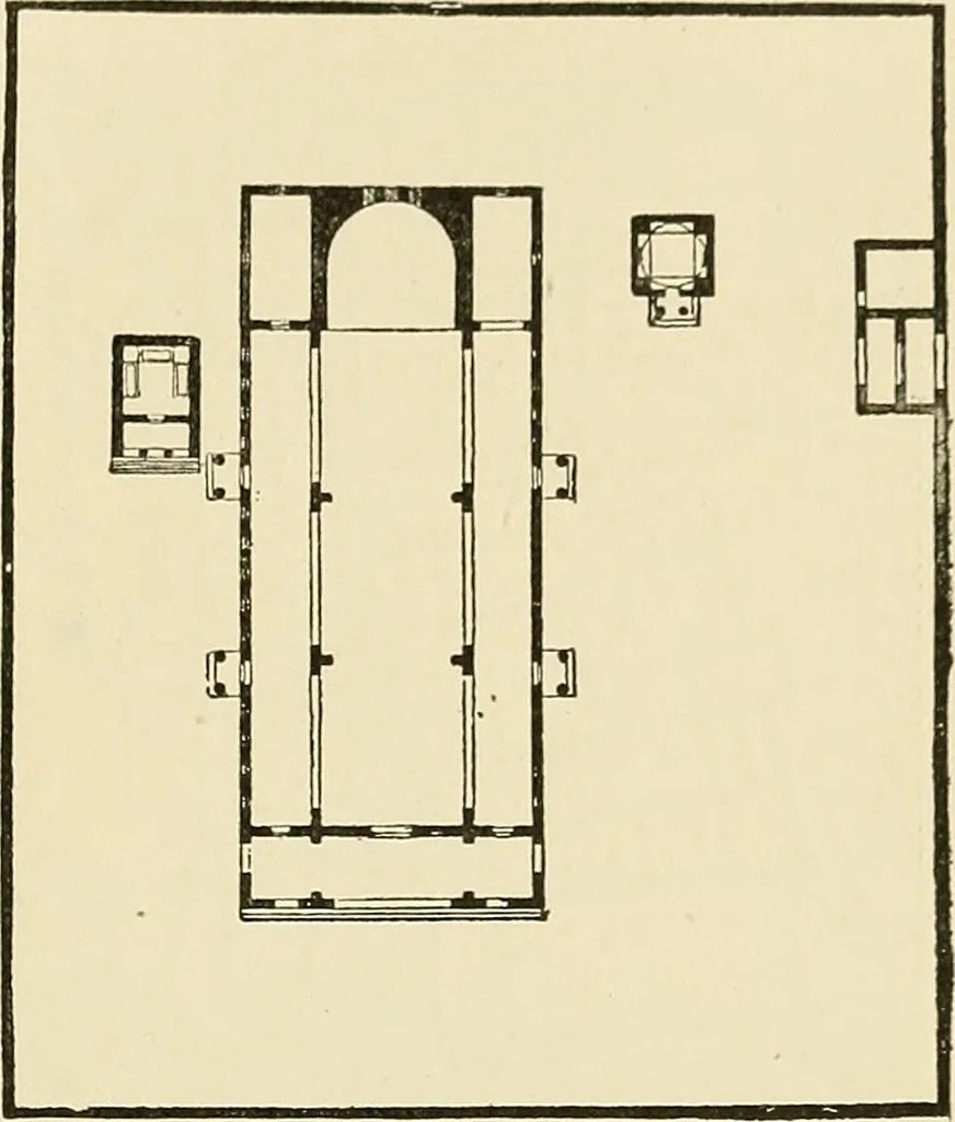 An illustration from Monuments of the early church, 1901, leaf 210