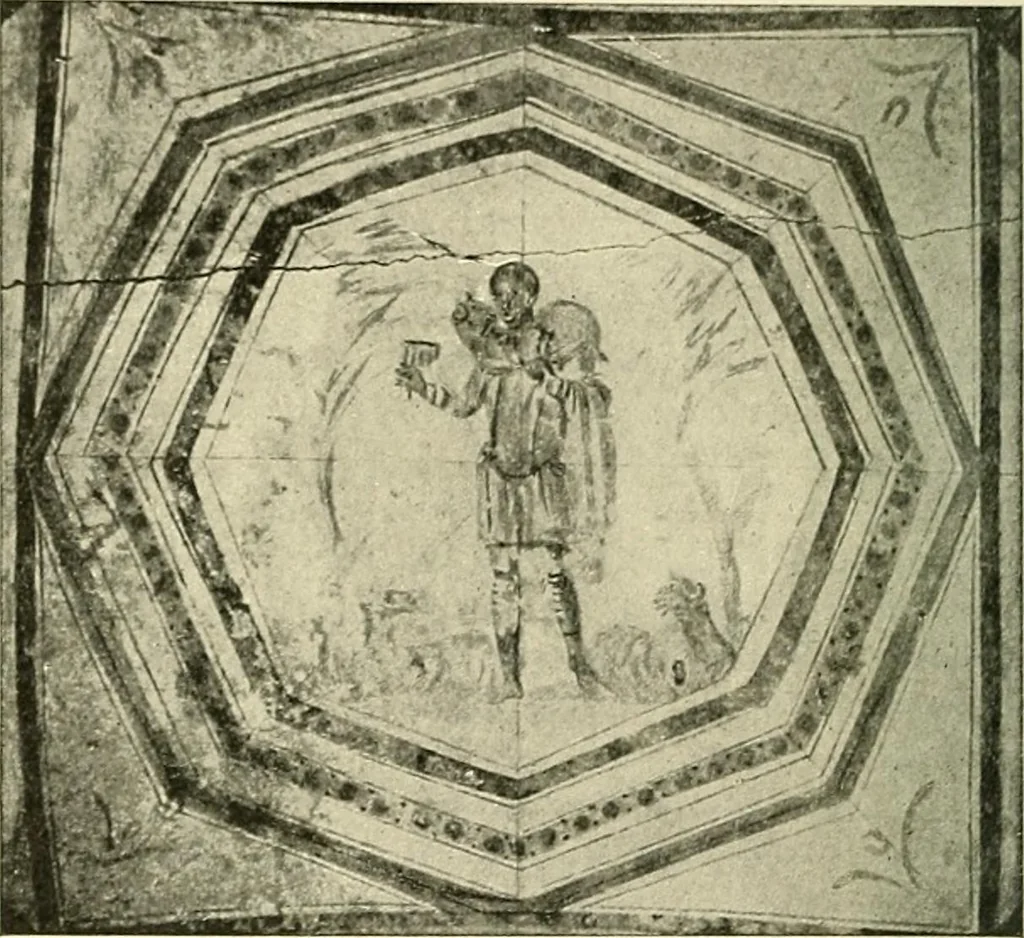 An illustration from Monuments of the early church, 1901, leaf 245