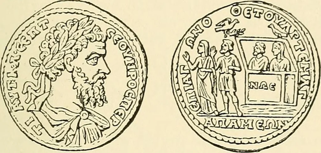 An illustration from Monuments of the early church, 1901, leaf 266