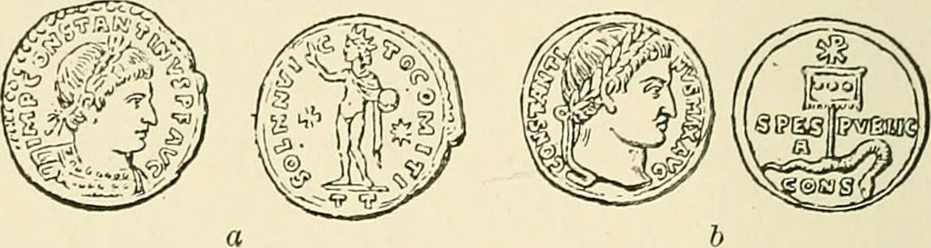 An illustration from Monuments of the early church, 1901, leaf 269