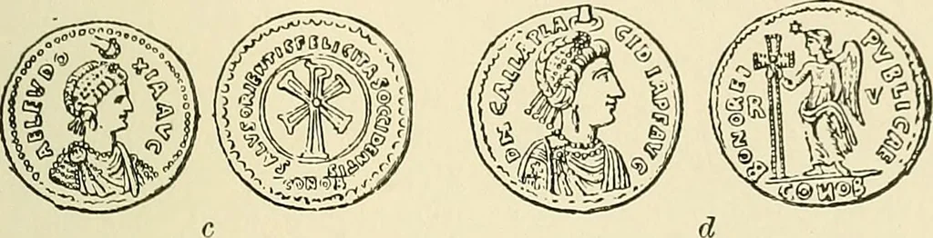 An illustration from Monuments of the early church, 1901, leaf 272
