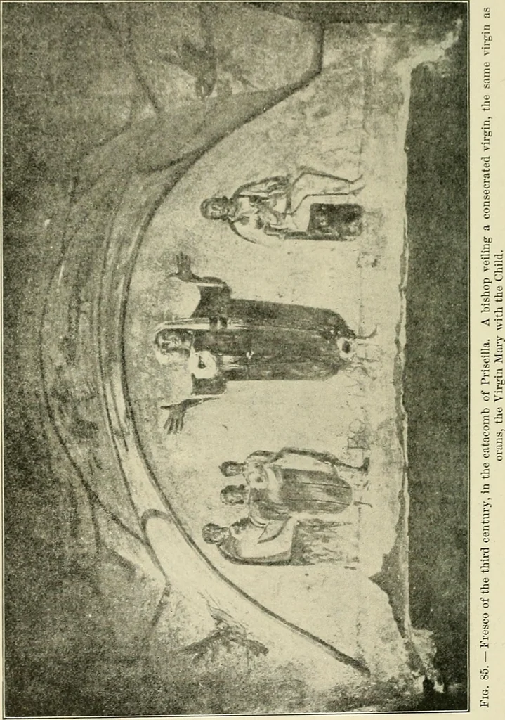 An illustration from Monuments of the early church, 1901, leaf 275
