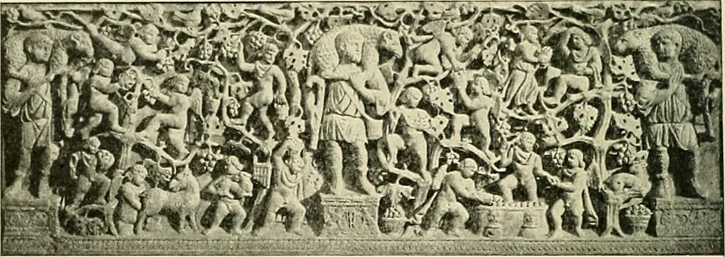 An illustration from Monuments of the early church, 1901, leaf 283