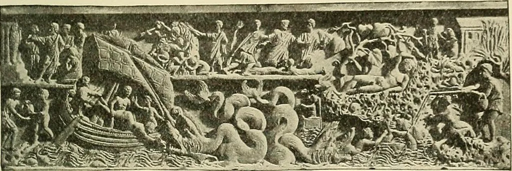 An illustration from Monuments of the early church, 1901, leaf 284