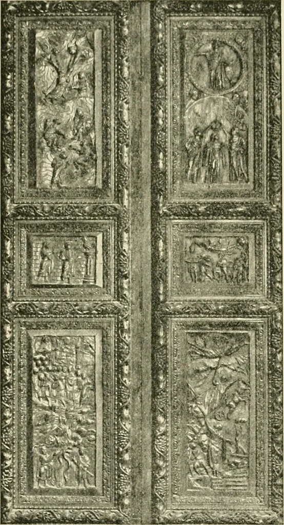 An illustration from Monuments of the early church, 1901, leaf 299