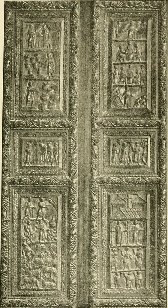 An illustration from Monuments of the early church, 1901, leaf 300