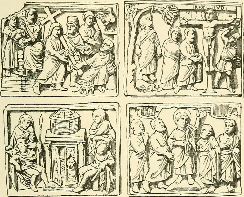 An illustration from Monuments of the early church, 1901, leaf 308