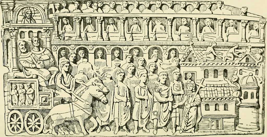An illustration from Monuments of the early church, 1901, leaf 309