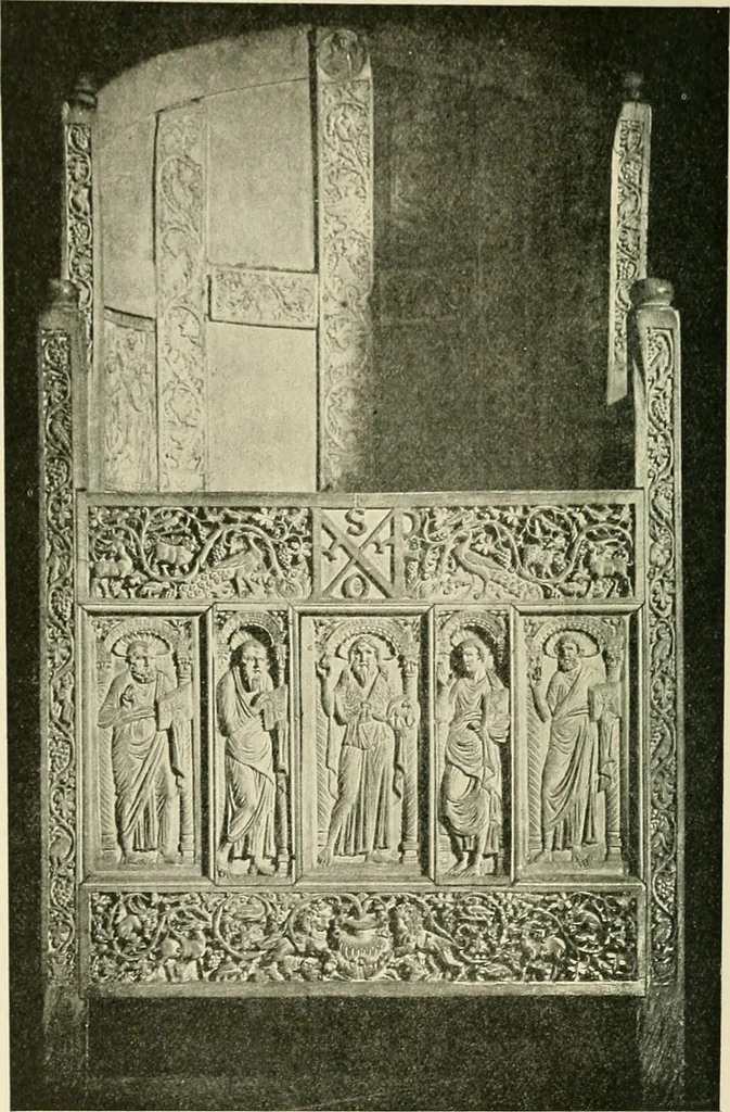 An illustration from Monuments of the early church, 1901, leaf 315