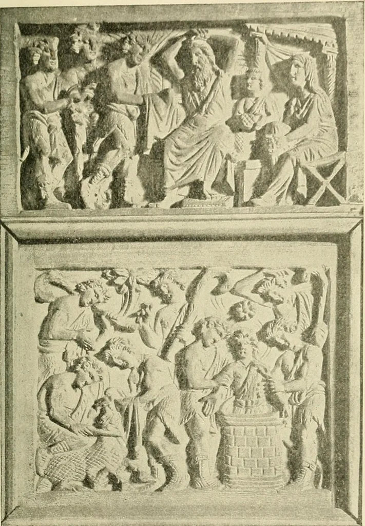 An illustration from Monuments of the early church, 1901, leaf 316