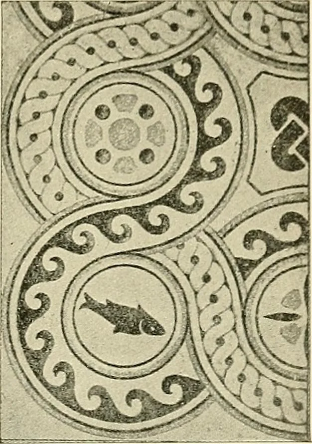 An illustration from Monuments of the early church, 1901, leaf 324