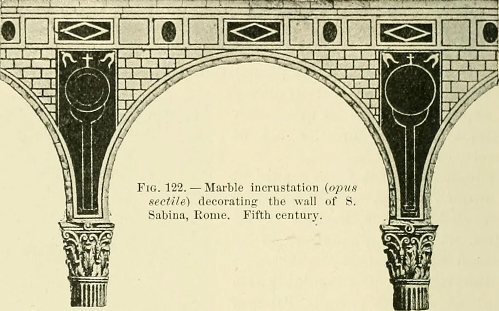 An illustration from Monuments of the early church, 1901, leaf 325
