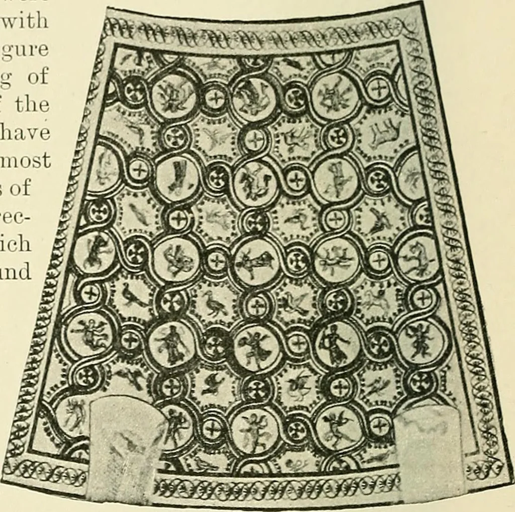 An illustration from Monuments of the early church, 1901, leaf 327