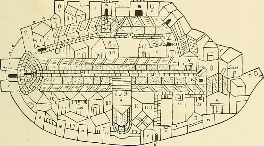 An illustration from Monuments of the early church, 1901, leaf 336