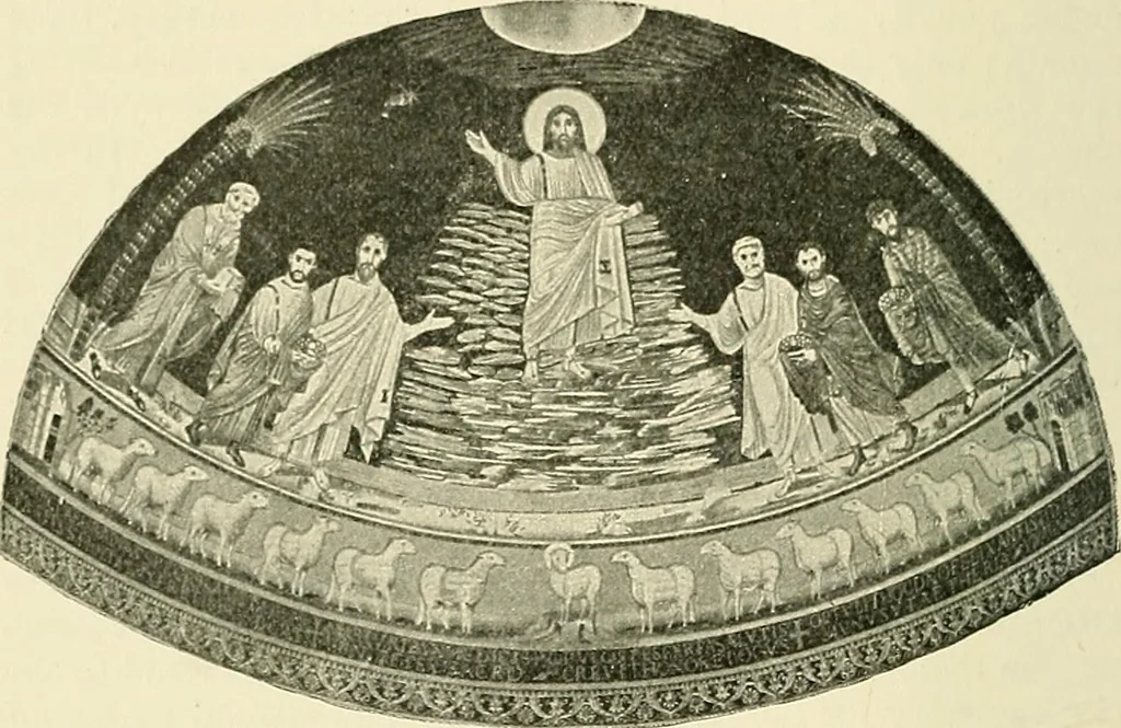 An illustration from Monuments of the early church, 1901, leaf 341