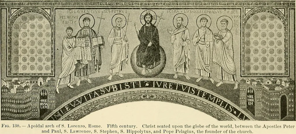 An illustration from Monuments of the early church, 1901, leaf 342